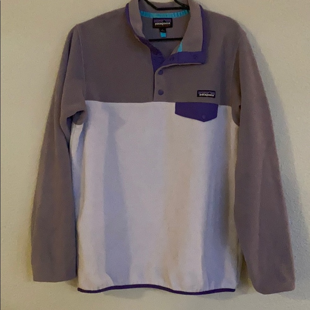 Purple Patagonia Pullover